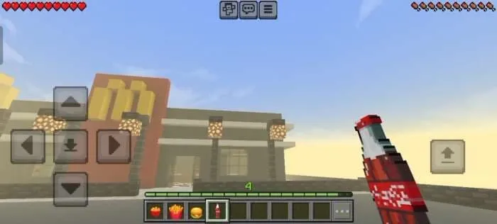 Игрок держит в руке колу