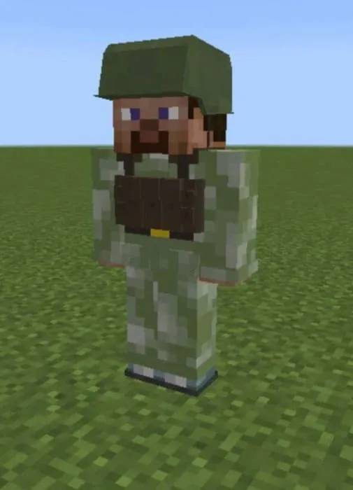 Игрок в военной форме