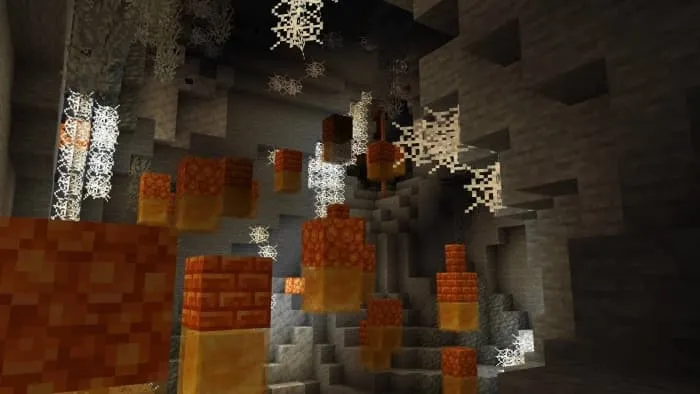 Паркур по блокам из смолы