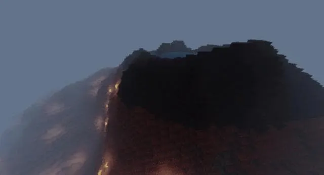 Загадочная зона с минимальным освещением и мрачной атмосферой