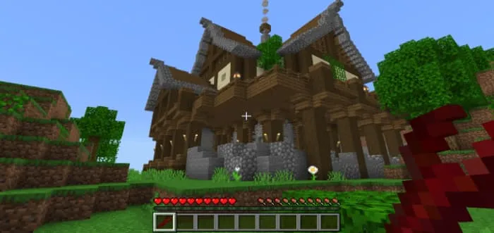 Огромный дом