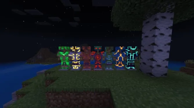 Новый вид других кузнечных шаблонов вечером