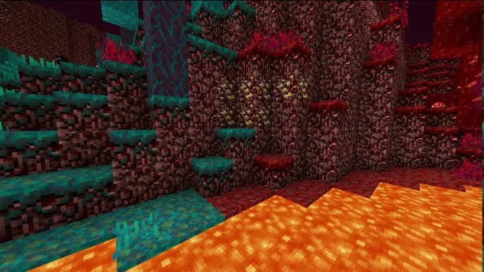 Новый вид искаженного и багрового леса