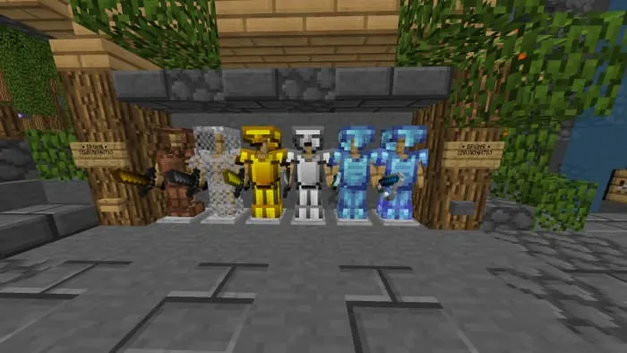 Обновленная броня с обводкой