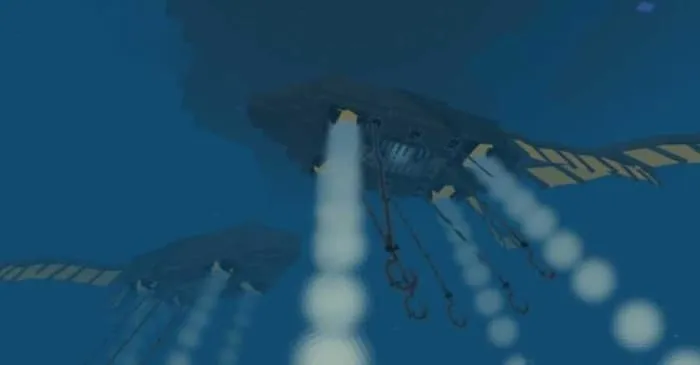 Прожекторы в воде