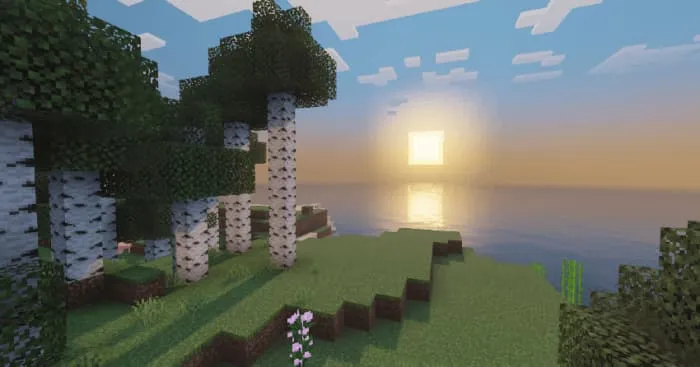 Новый вид солнца вечером