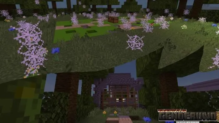 Заброшенное поле и колодец