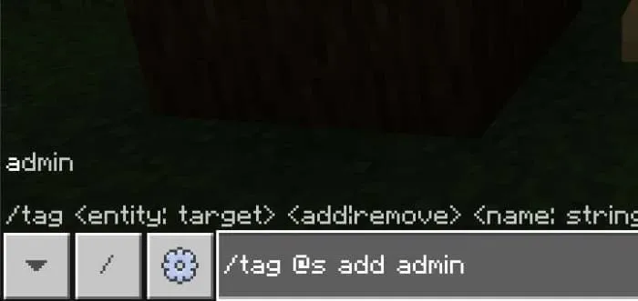 Команда для назначения игрока администратором