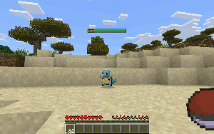 Анимация неудачной ловли покемонов