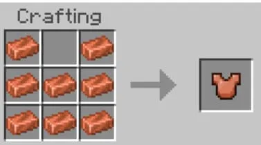 Крафт медного нагрудника