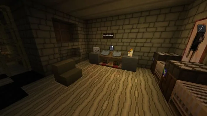 Комната с декором