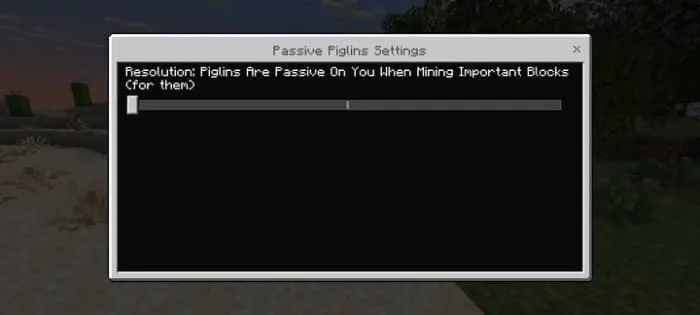 Настройка. регулирующая поведение пиглинов