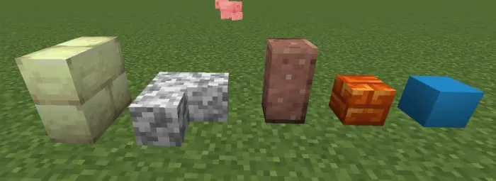 Полиформные блоки в игре