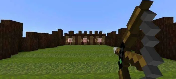 Слабое натяжение стрелы в луке