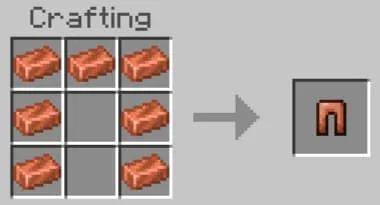 Крафт медных поножей