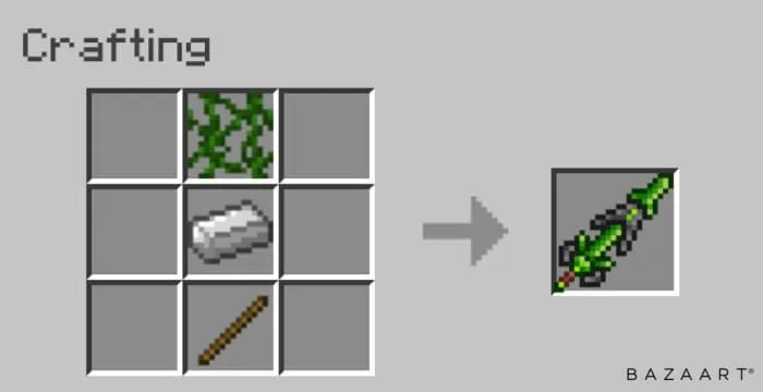 Крафт хлорофитной сабли