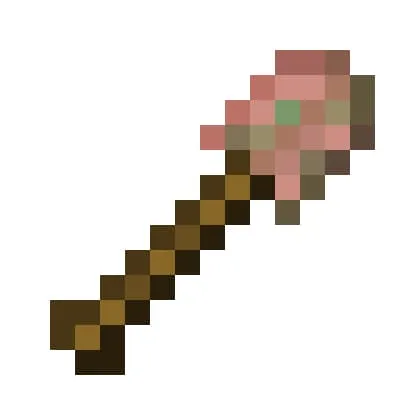 Менее окисленная медная лопата