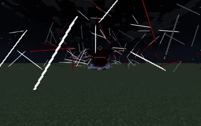 Святилище ночью