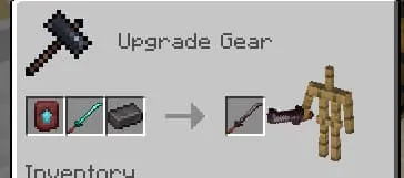 Крафт незеритовой катаны