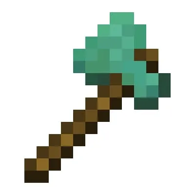 Полностью окисленный медный топор