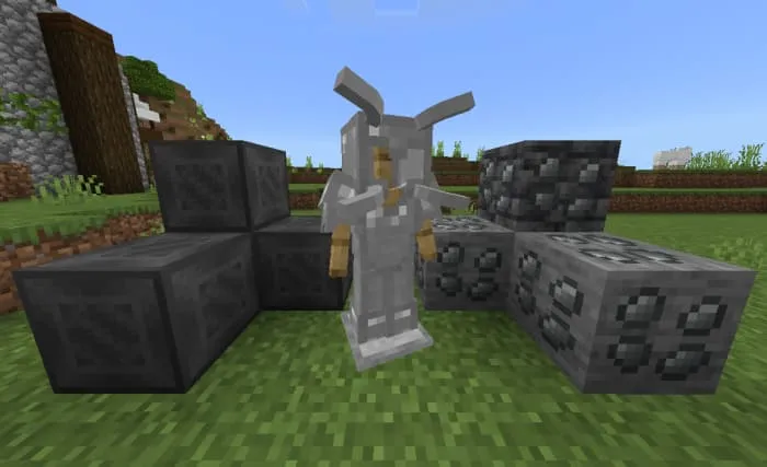 Блоки и доспехи из мигтинио