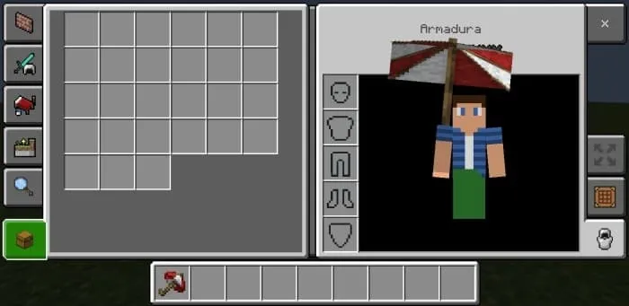 Зонтик в руке