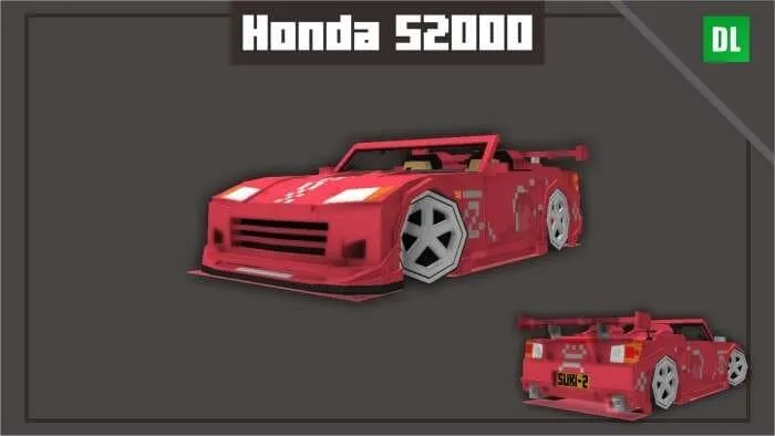 Honda S2000 на фоне города