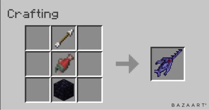 Крафт обсидианового рыба-меча