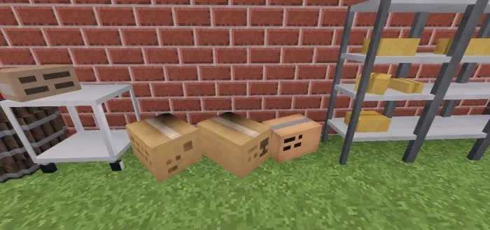 Коробки на земле