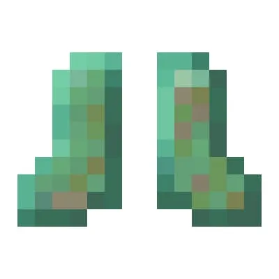 Окисленные медные ботинки