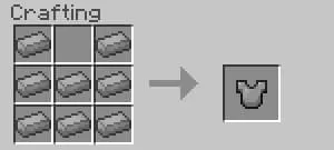 Крафт стального нагрудника