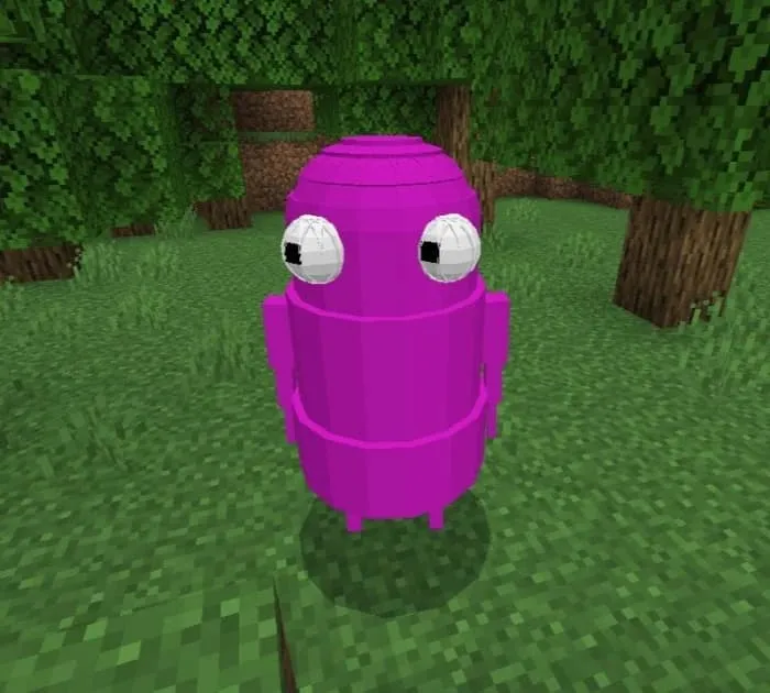 Розовый робот R.E.P.O.