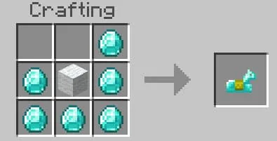 Крафт алмазной конской брони