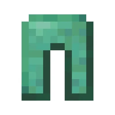 Полностью окисленные медные поножи