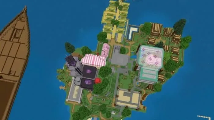 Остров сверху