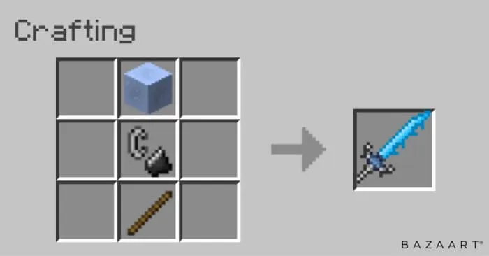 Крафт морозного меча