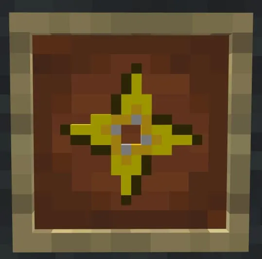 Сюрикен Робина в рамке