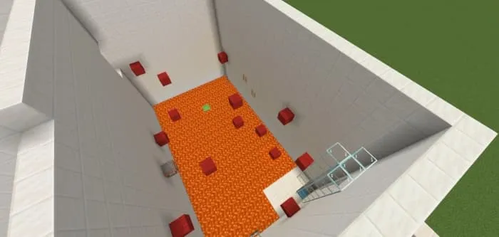 Паркур над лавой