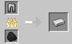 Крафт железного слитка из железных поножей