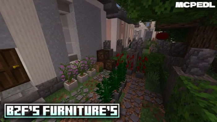 Сад с декоративными элементами