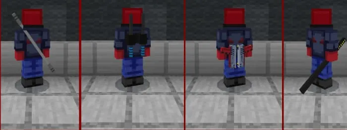 Слоты для снаряжения в стиле Бэтмена