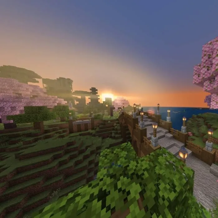 Красивая тропинка на острове