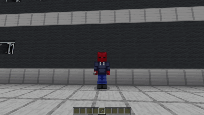 Красный посох Робина с другого ракурса