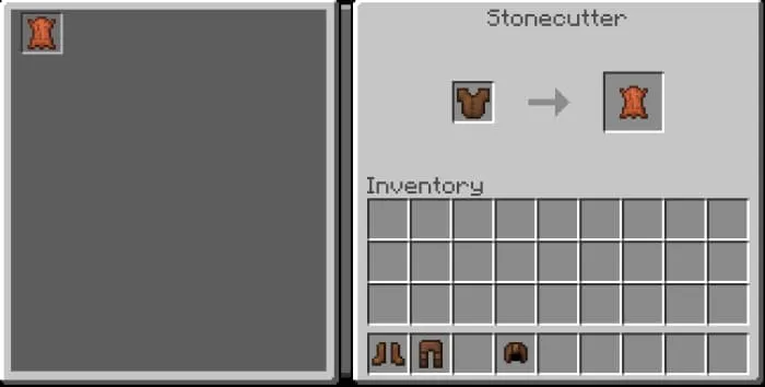 Крафт кожы из кожаного нагрудника