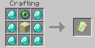 Новый крафт шаблона из ока края и эндерняка