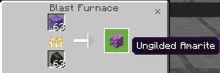 Крафт незолотого Амарита