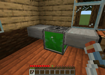 Забор опыта из блока с помощью бутылки