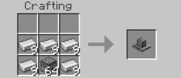 Крафт предметной трубы-воронки