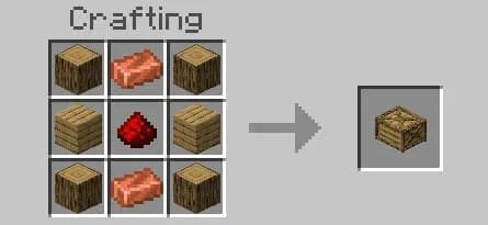 Крафт ящика для хранения мебели