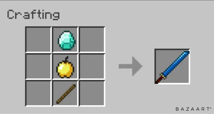 Крафт кобальтового меча